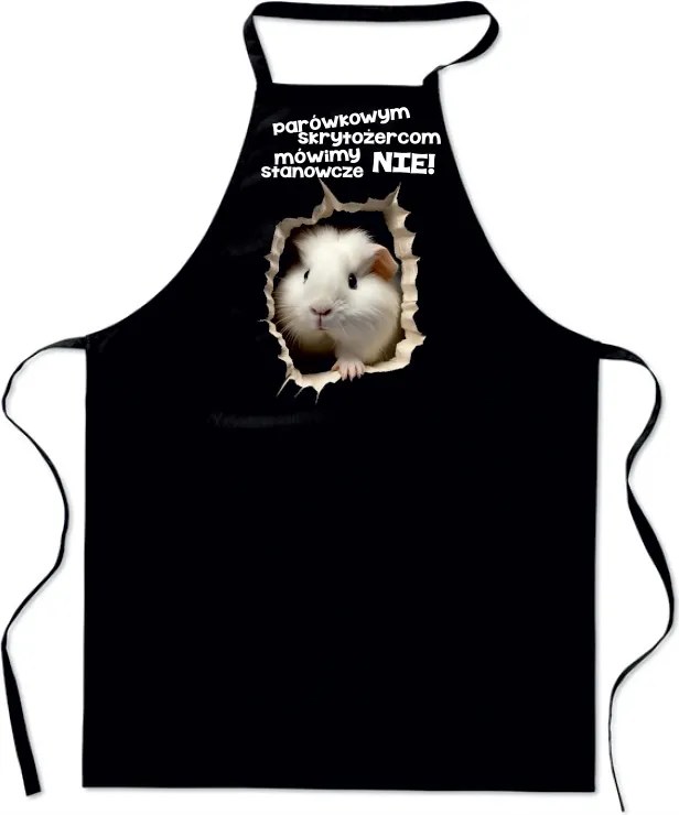 Pamut fekete konyhai Kötény Nyomtatott vicces Grill ajándék