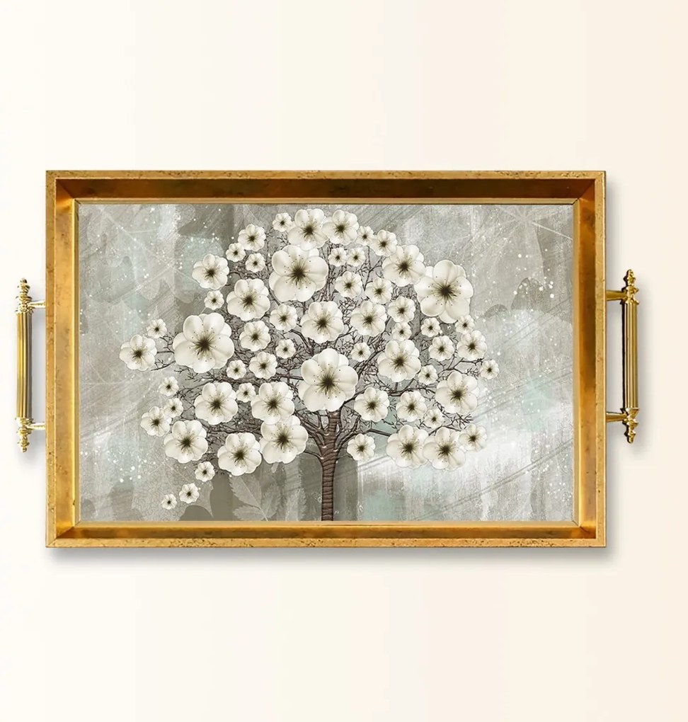 Üveg tálca, 38×24 cm – TPEA9884