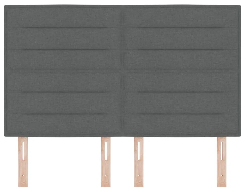 LED Fejtámla Vonalkialakítás Sötétszürke 80 cm Szövet
