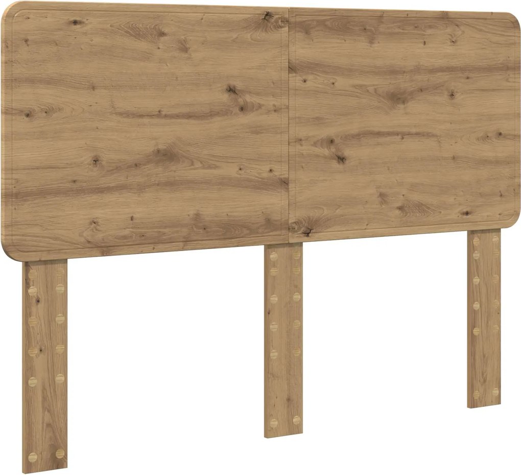 vidaXL Fejtámla Artisan tölgy 140 cm Faanyag