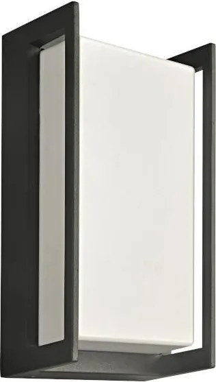 POLUX 320032 KOBE Modern Kültéri Fali Lámpa Fekete E27 IP54