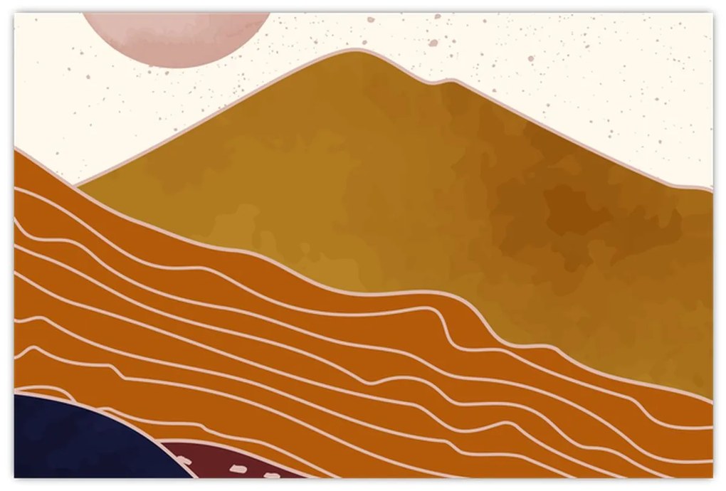 Kép - Spacefrog design hegy N⁰1 (90x60 cm)