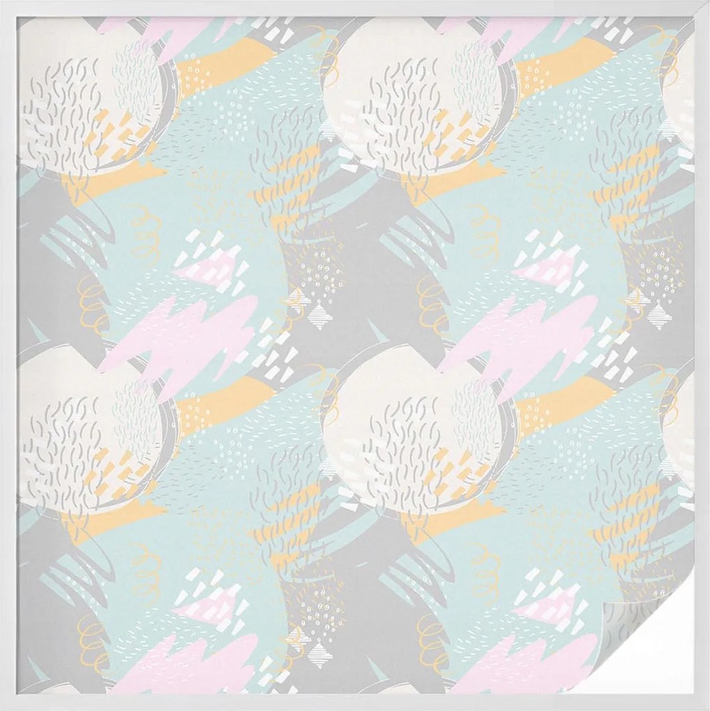 Ablaküveg fólia Adatvédelem Absztrakt harmónia 100x100 cm