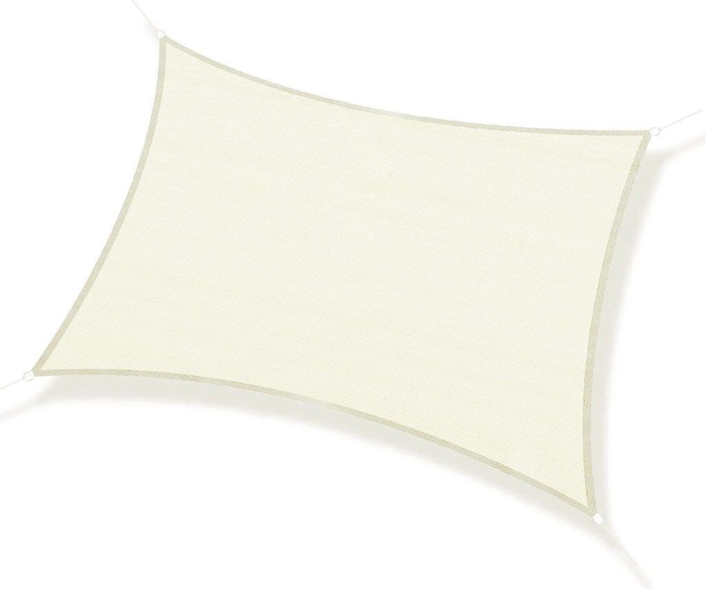 Outsunny - téglalap alakú napernyő (változatos méretekben és színekben), méret 3x4m, krém szín | Aosom