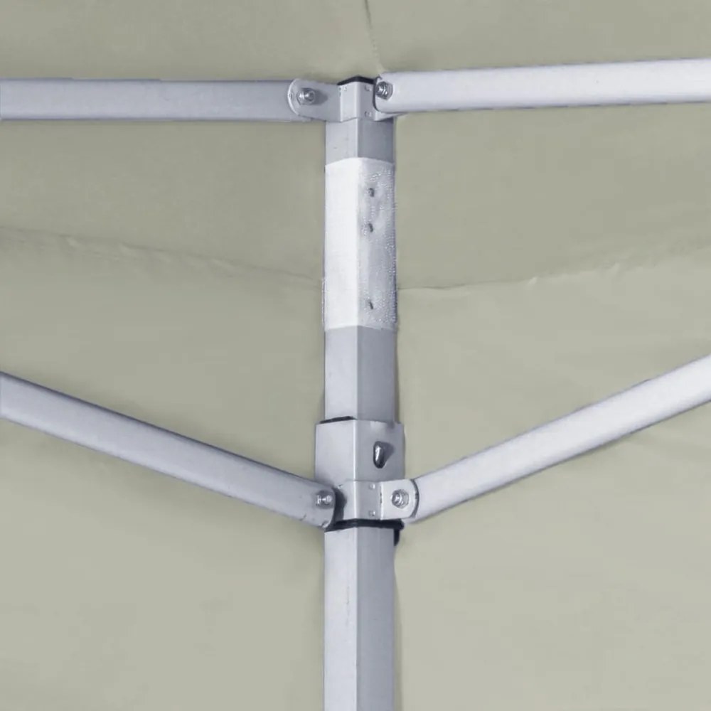 krémszínű összecsukható sátor 2 fallal 291x291x315 cméter