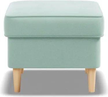 Uszak lábtartó, bársony, kék