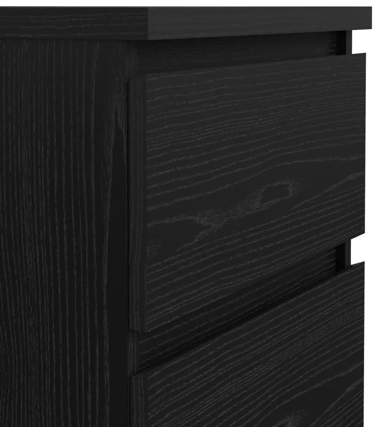 Simplicity III éjjeliszekrény, fekete