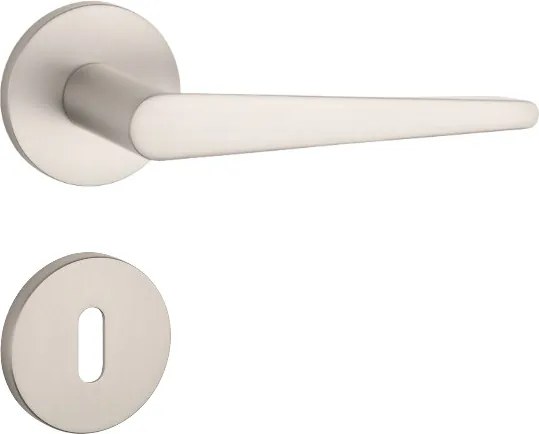 APRILE ARNICA Körrozettás R SLIM 7MM MSN - Szatén nikkel BB