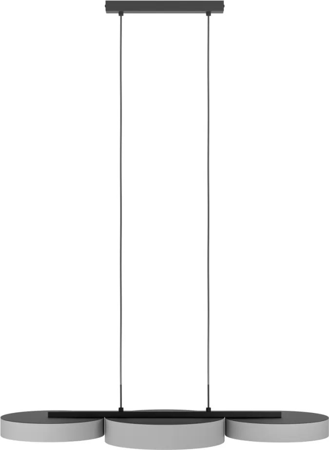 EGLO 900856 BARBANO Modern Led Függesztett Lámpa Fehér, Fekete, Szürke LED IP20
