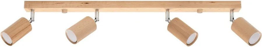 Natúr színű spotlámpa ø 6 cm Ludwik – Sollux