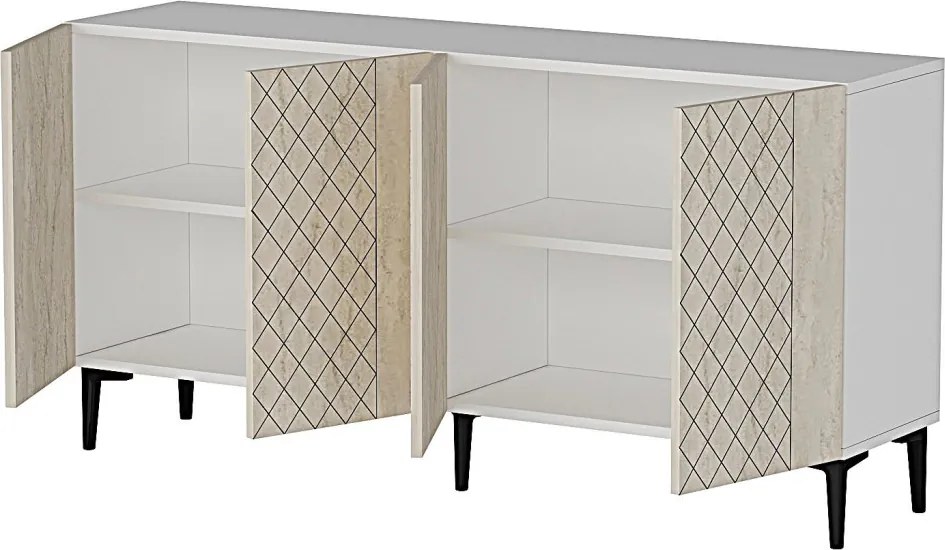 Resso 150 - White, Travertine