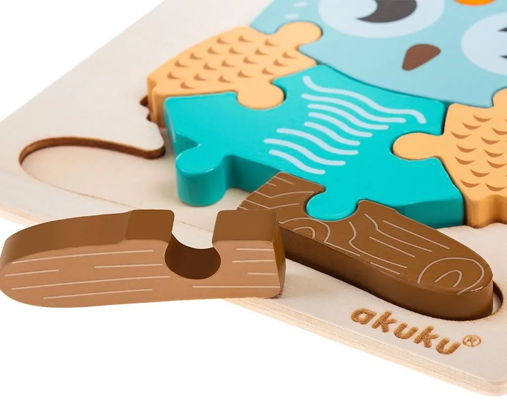Akuku fa baba puzzle bagoly