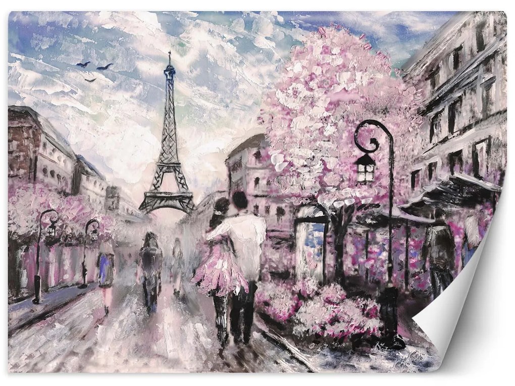 Gario Fotótapéta Párizs tavasszal Anyag: Vlies, Méret: 400 x 280 cm