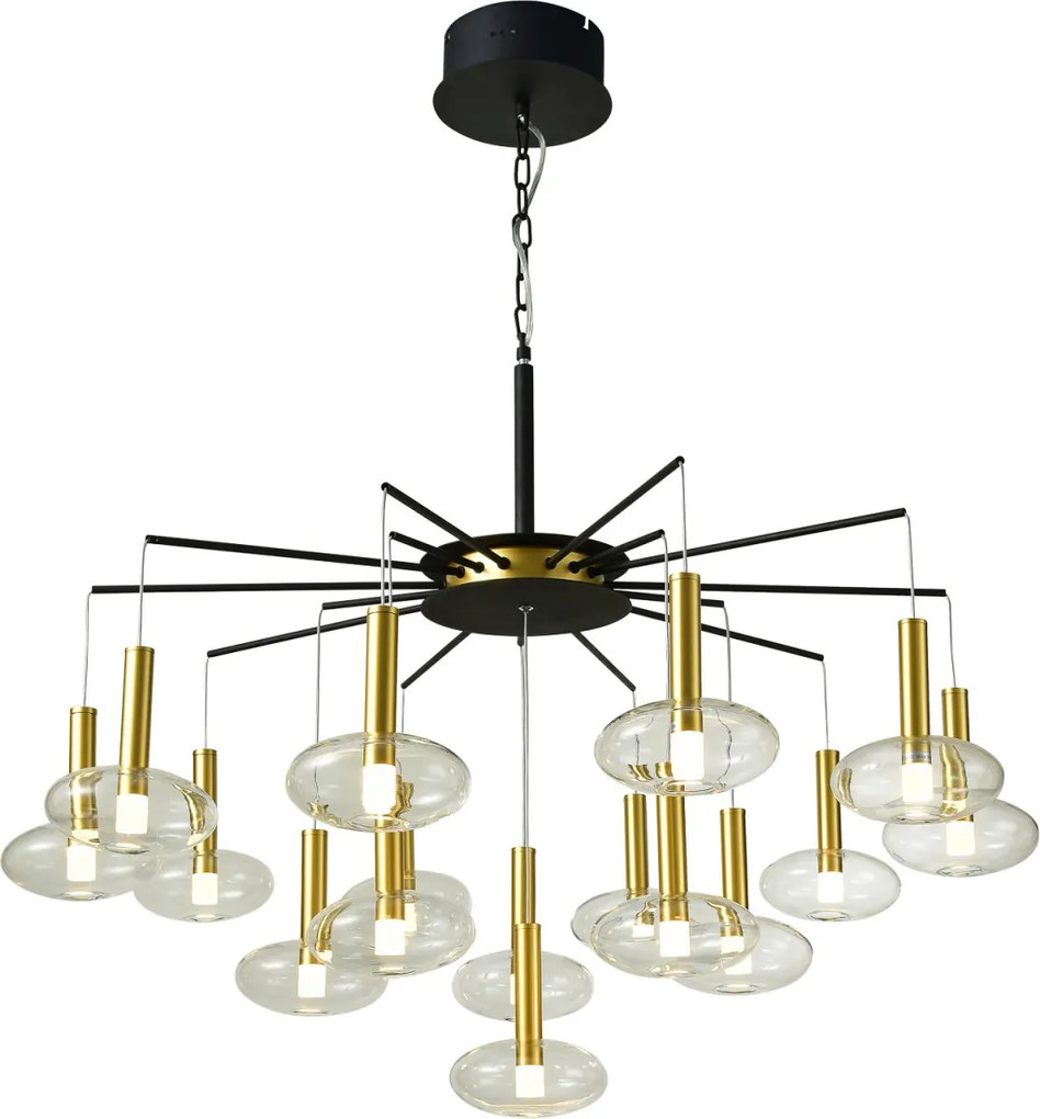 Italux HASSELT PND-42773-16 Csillár 16x86W/LED 3000K 5025LM IP20