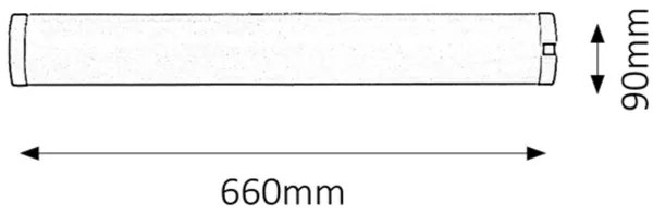 Rabalux 2329 - Pultmegvilágító 1xG13/18W/230V 66 cm