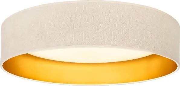 Brilagi-LED mennyezeti lámpa VELVET SIMPLE LED/24W/230V 3000K átm. 45 cm krém./arany