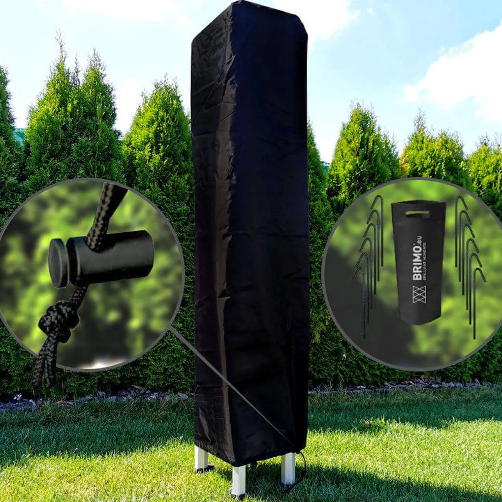 Profi kerti sátor 2x3m ALU EXCLUSIVE (3 oldalfal) - plusz 3 oldalfal - Kék