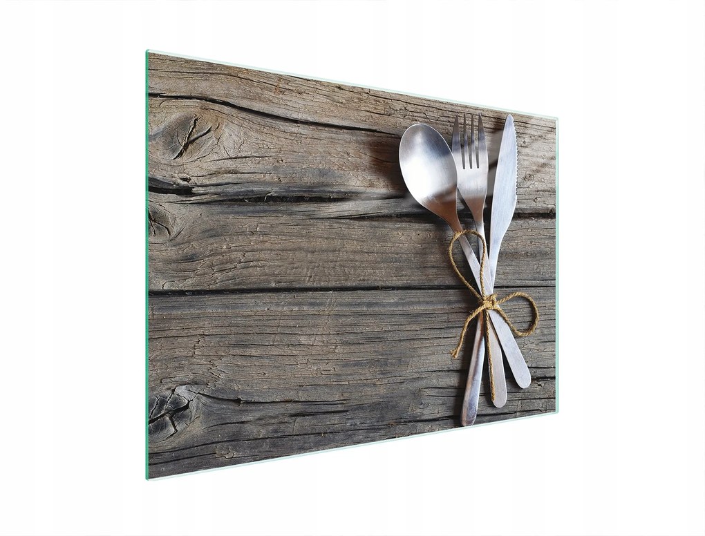 Üveg Vágódeszka 30x22 Evőeszközök Edzett Üveg