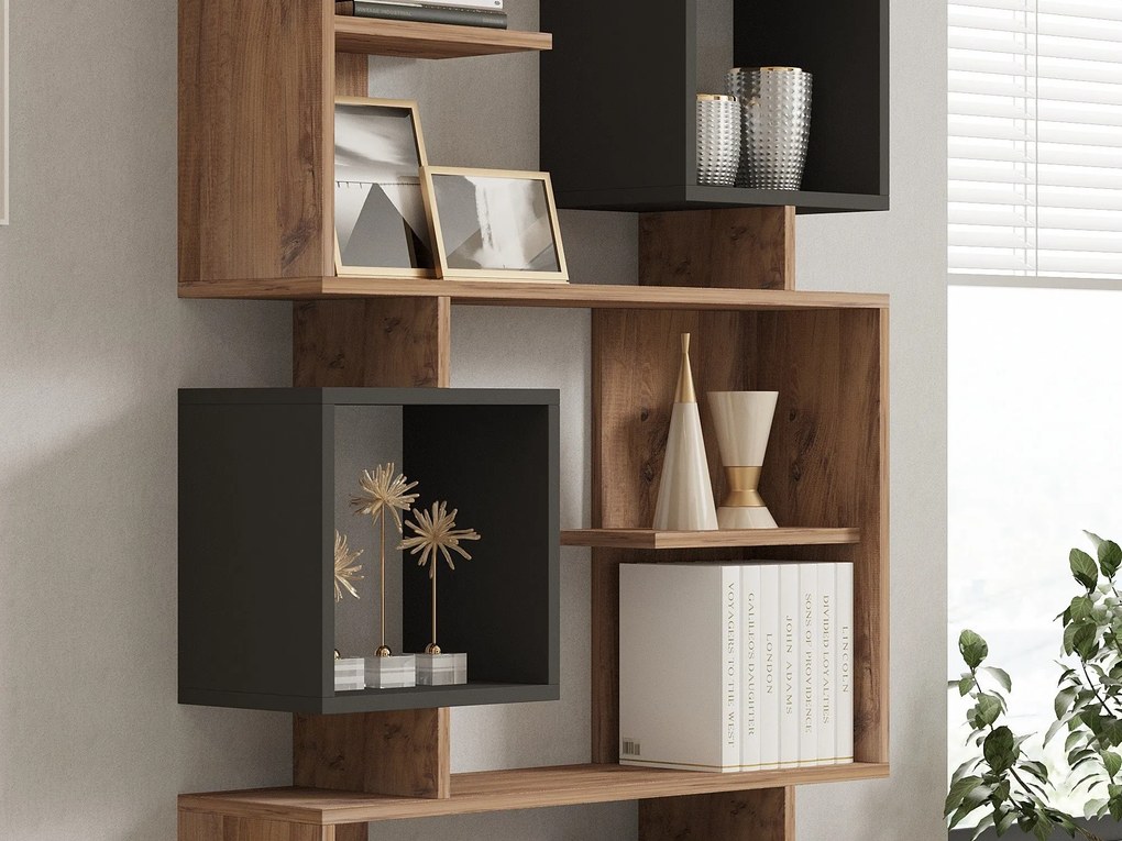 könyvespolc Icardi - Atlantic Pine, Anthracite