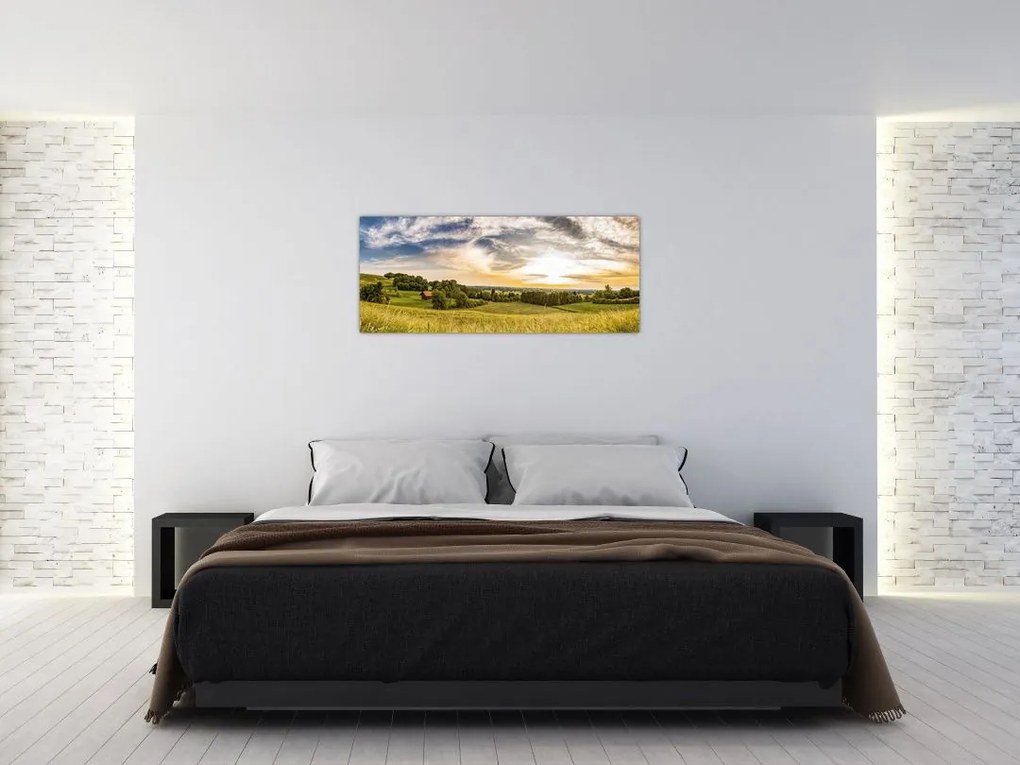Tájkép (120x50 cm)