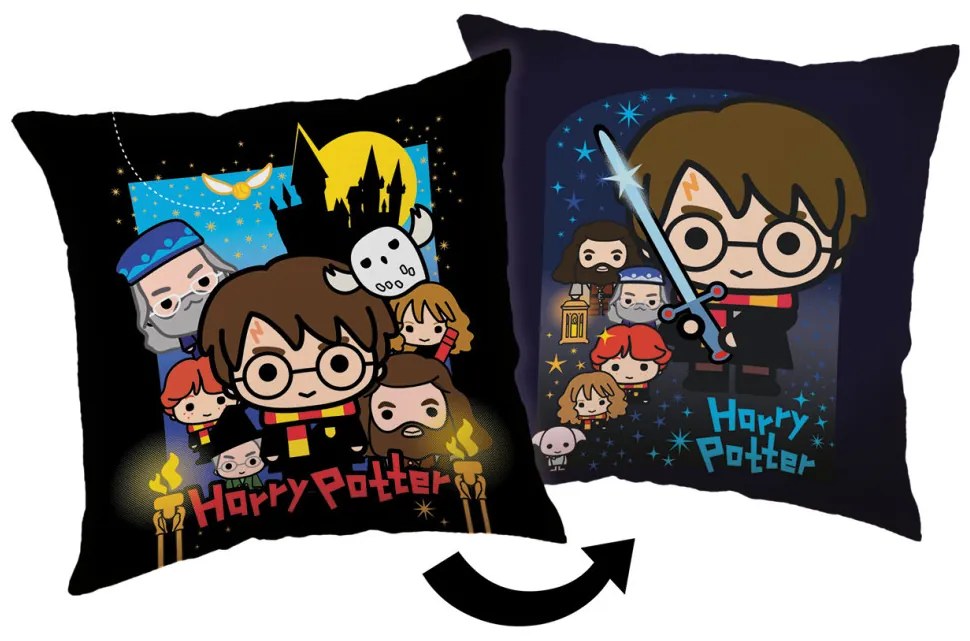 Harry Potter Friends párna, díszpárna 40x40 cm