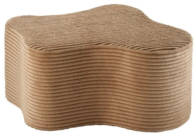 Barna kordbársony gyerek puff Cloud – Wigiwama