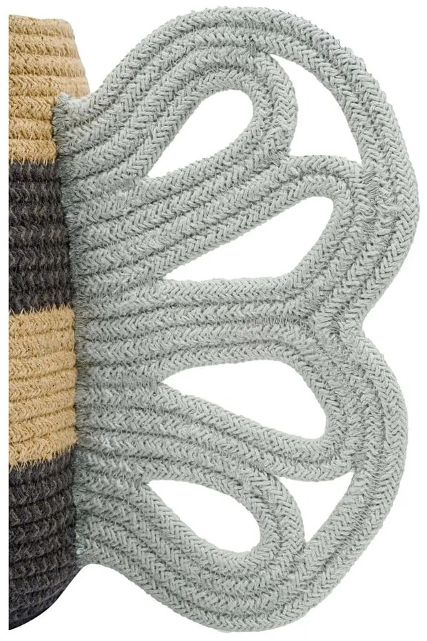 Textil játéktároló kosár ø 30x32 cm Mama Bee – Lorena Canals