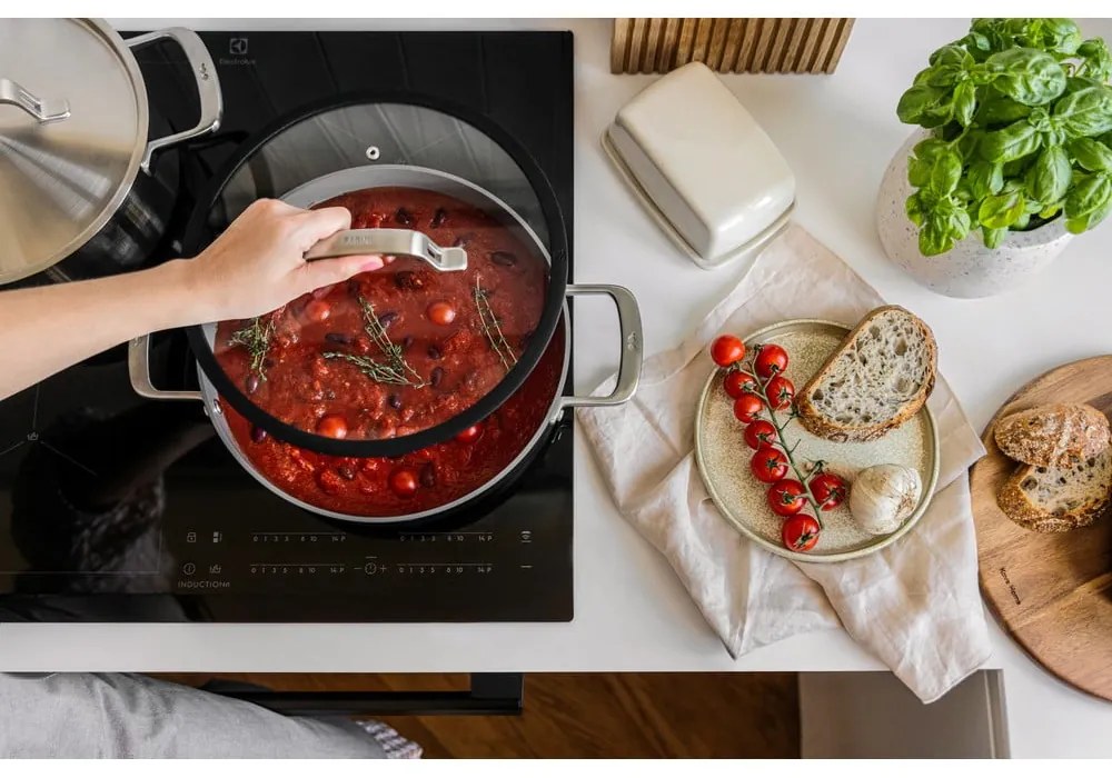 Serpenyő fedővel-kerámia felülettel ø 28 cm tegame Meda 3.0 – FABINI