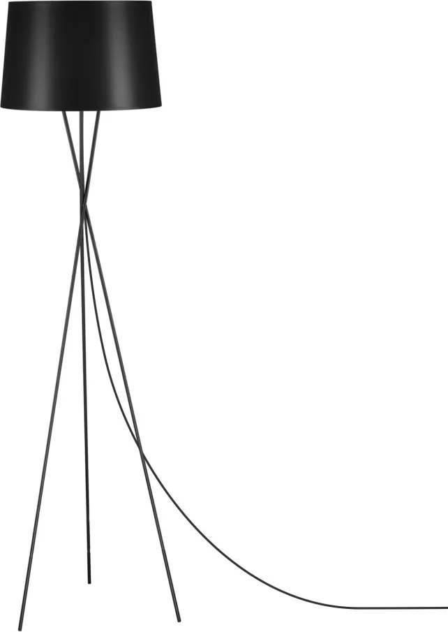 KAJA K-4353 REMI BLACK Fekete Színű Állólámpa 1xE27 15W IP20