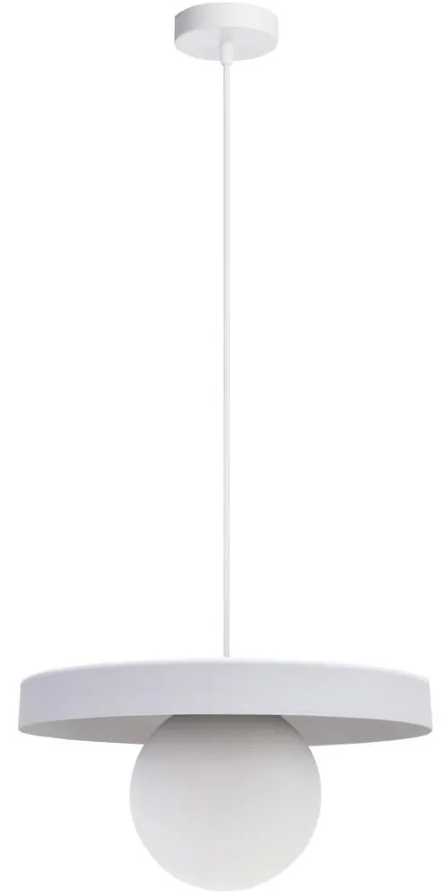 Csillár zsinóron LOME 1xE27/60W/230V fehér