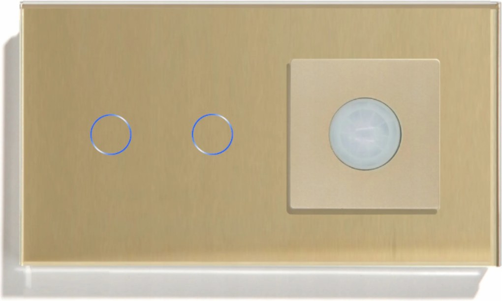 Dupla Üveg Érintőkapcsoló 2K Mozgásérzékelő