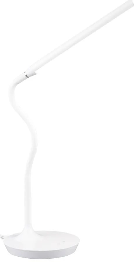 Fehér LED asztali lámpa (magasság 38 cm) Toro – Trio