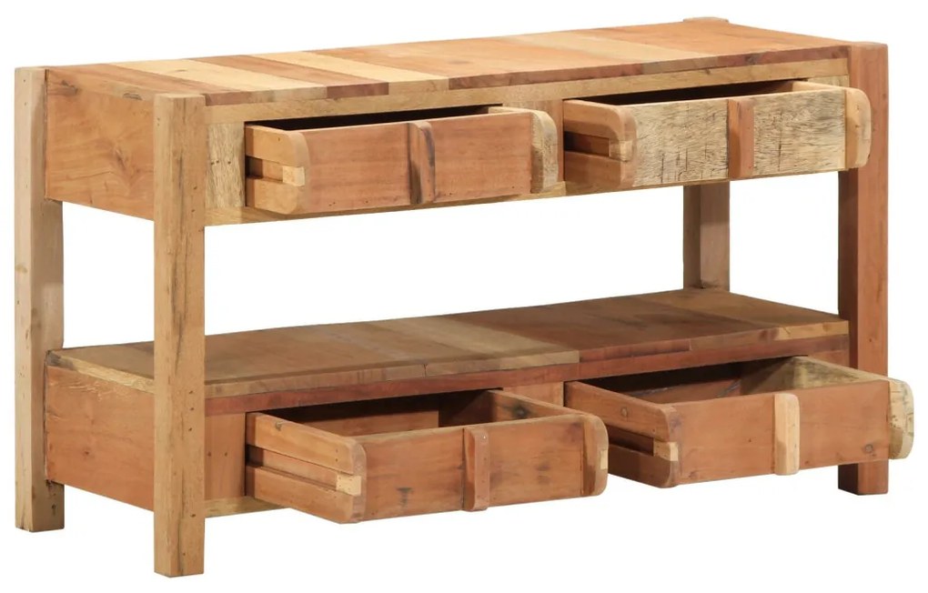 TV állvány 83x33x46 cm Tömör újrahasznosított fa