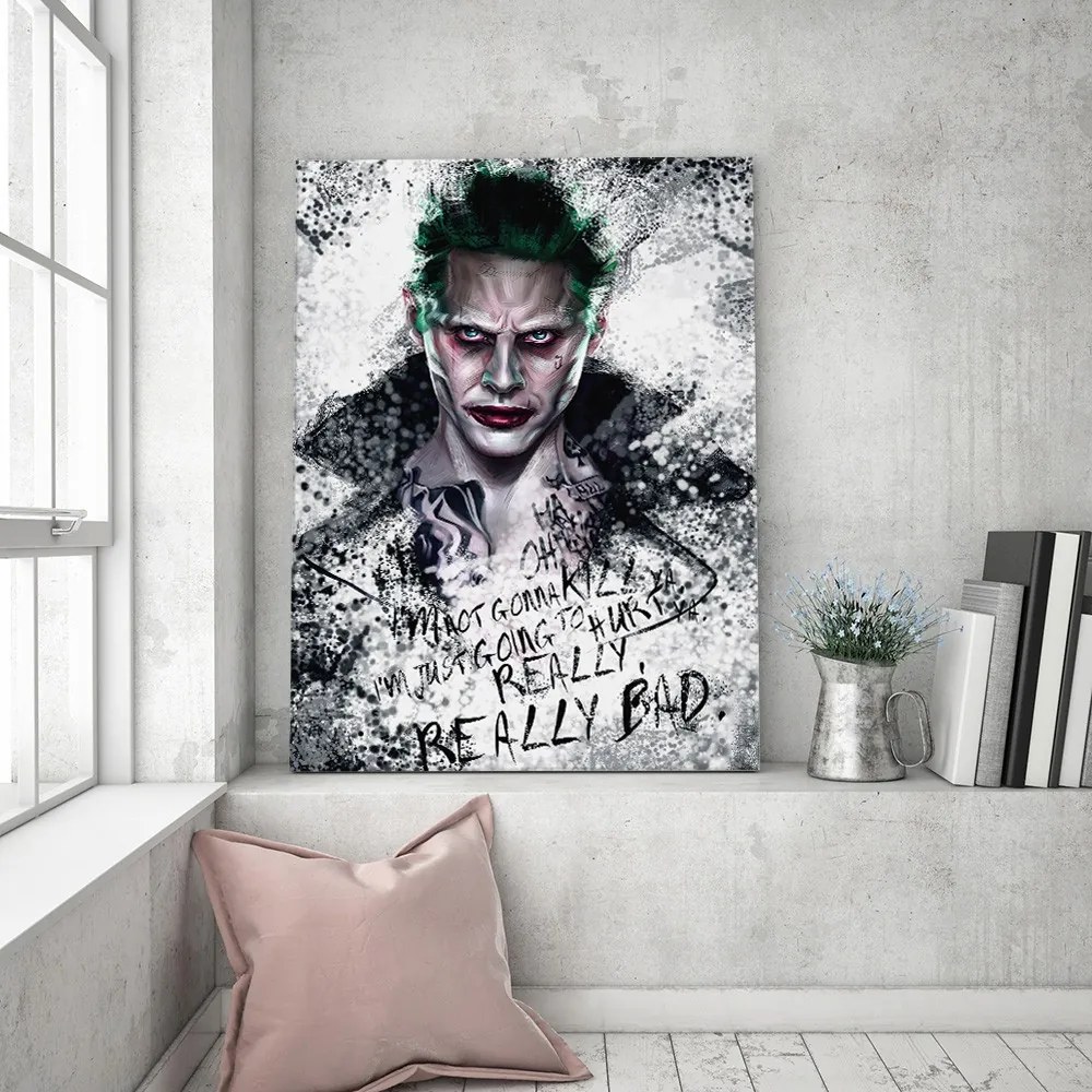 Gario Vászonkép Portré Joker - Dmitry Belov Méret: 70 x 100 cm