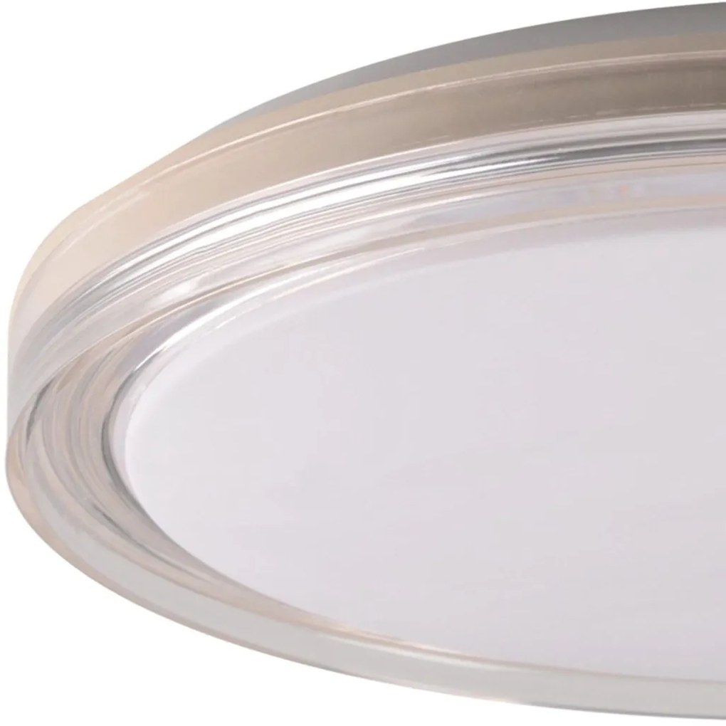Polux CASSANDRA 328830 Süllyesztett mennyezeti lámpa 1x72W/LED 3000K-4000K-6000K 8000lm IP44