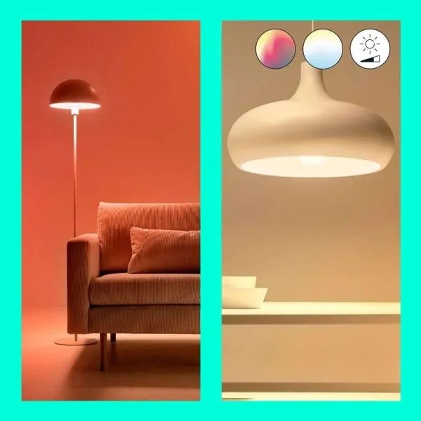 LED RGB Dimmelhető izzó G95 E27/11W/230V 2200-6500K Wi-Fi - WiZ