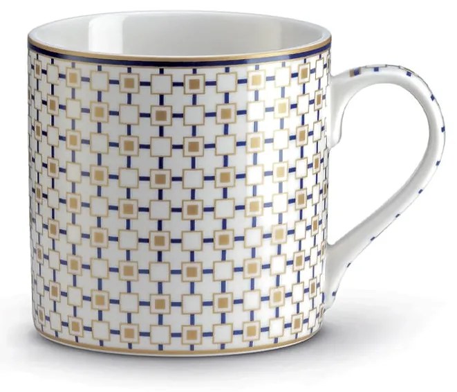 Elegáns porcelán bögre Charles Pozzi Milano díszobozban