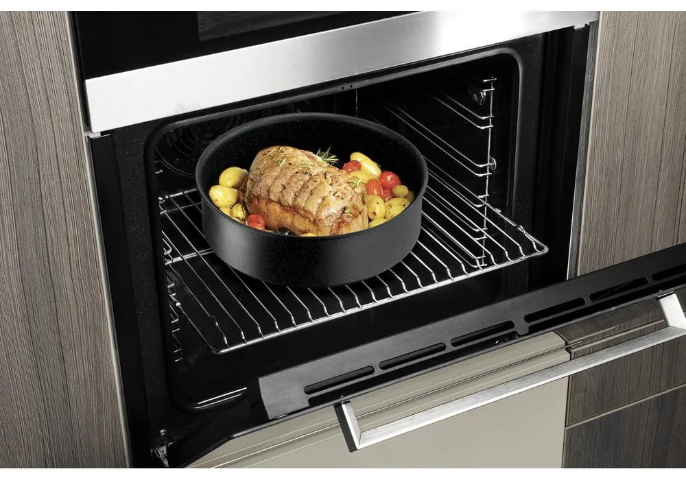 Alumínium edény készlet 7 db-os INGENIO Black stone L3998702 – Tefal