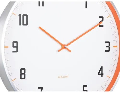 Karlsson 5969OR design falióra narancssárga,átmérő 40 cm