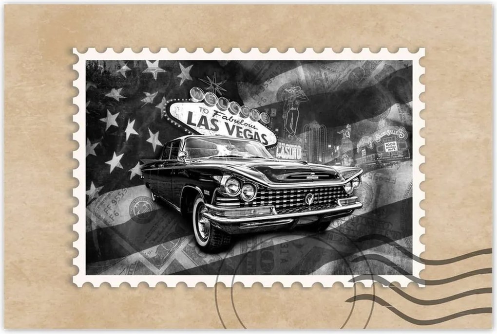 Poszterek 60x40 Oldtimer Las Vegasból