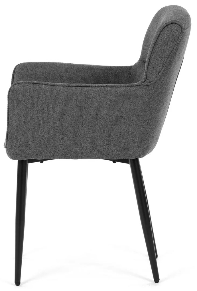 DCH-J2159 GREY2 étkezőszék szett, 2 db