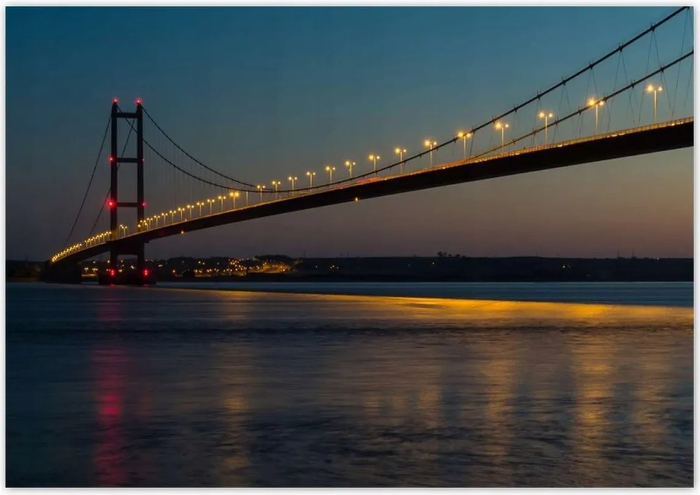 Poszterek 100x70 Megvilágított híd