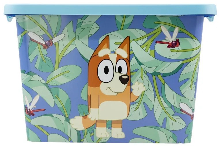 Bluey Leaves műanyag tároló doboz 7 L