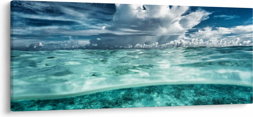 Kép - Kilátás a tengerszint alá (120x50 cm)