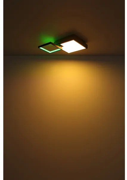 Globo 41392-21 - JACKY LED RGBW dimm. lámpa 21W+3W, 230V, távirányítóval