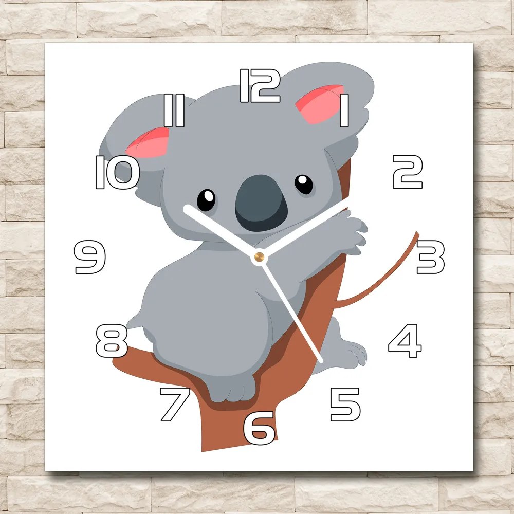 Szögletes üvegóra Koala egy fa pl_zsk_30x30_f_66617317