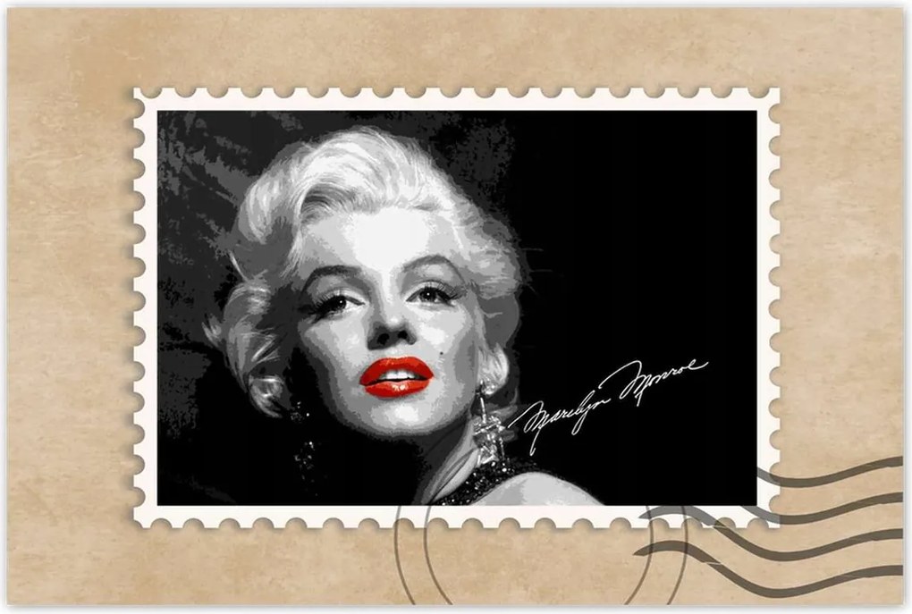 Poszterek 60x40 Marilyn Monroe autogram