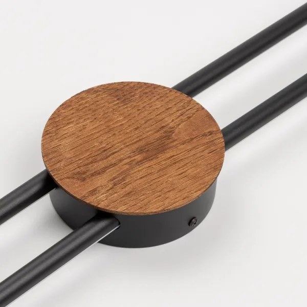 Brilagi - LED fali lámpa WOODY COLLINE LED/15W/230V 80 cm tölgy cseresznye