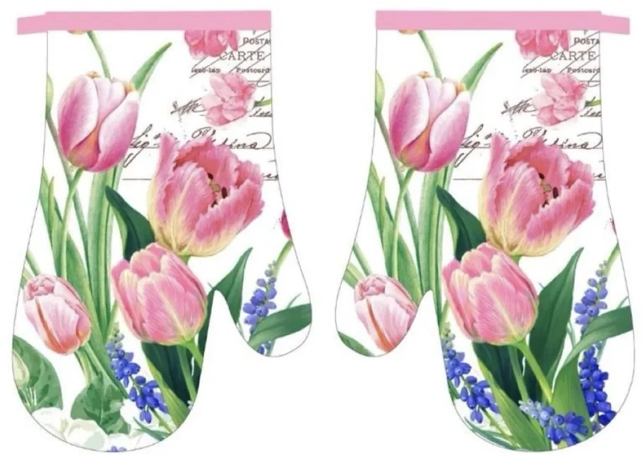 Tulipán konyhai kesztyű