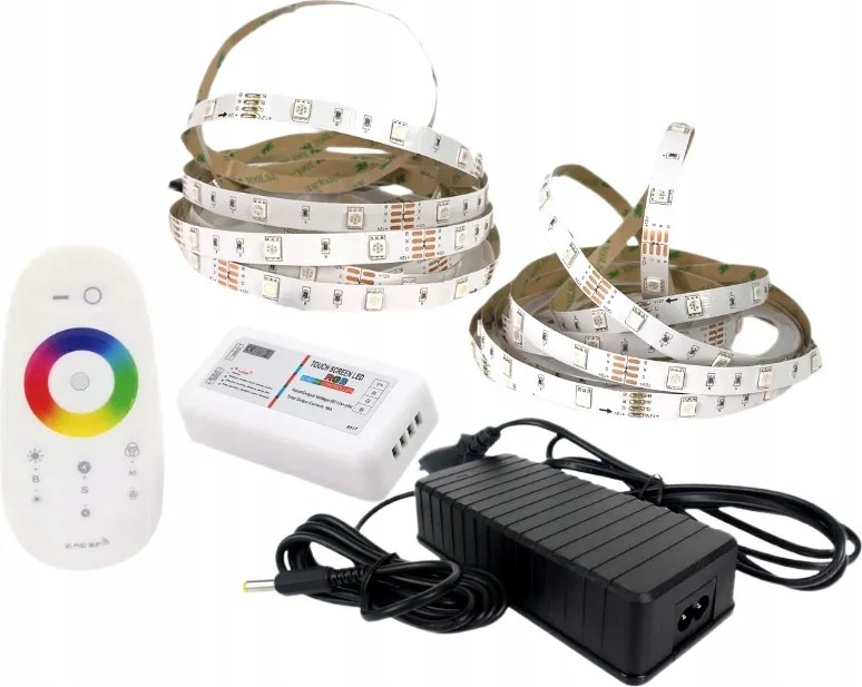 Rgb Led szalag szett több kéreg fehér távirányítós bútor mennyezeti háttérvilágítás 10m